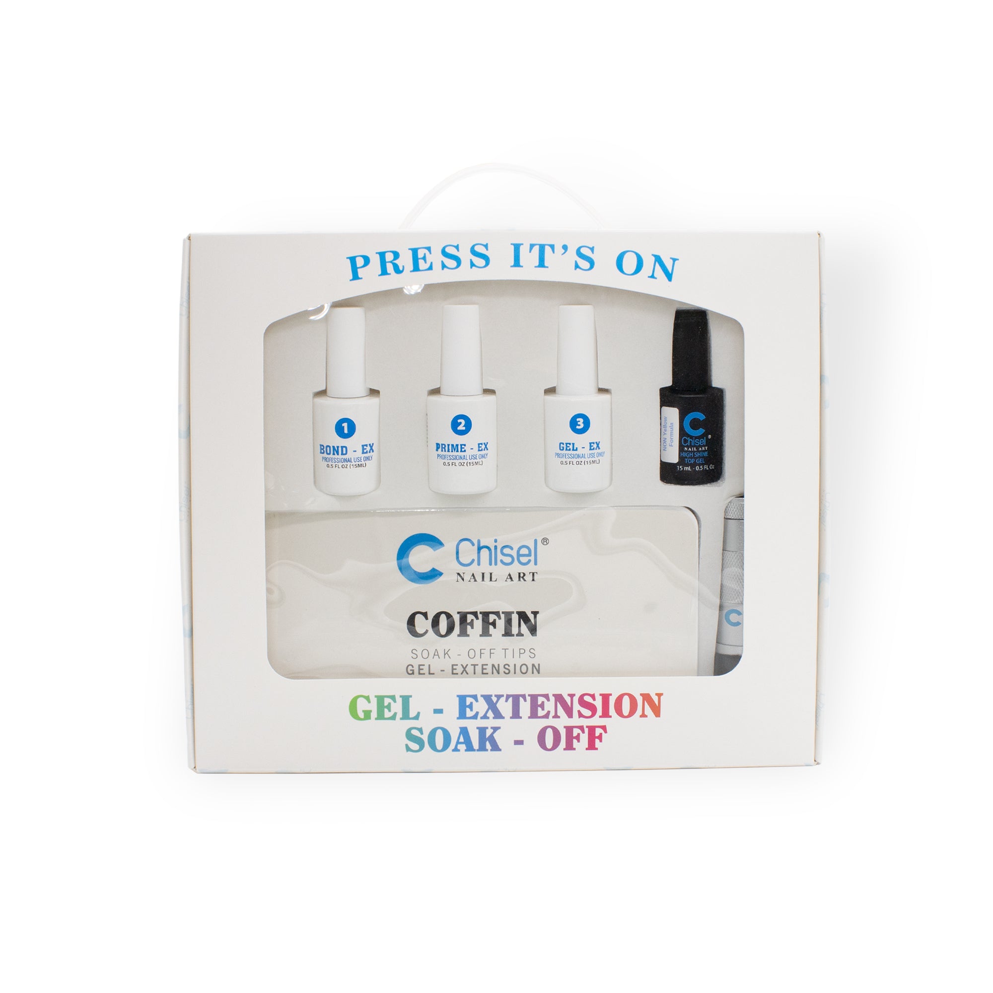 Press-On Nail Gel Extension Kit – Chisel Nail Arts