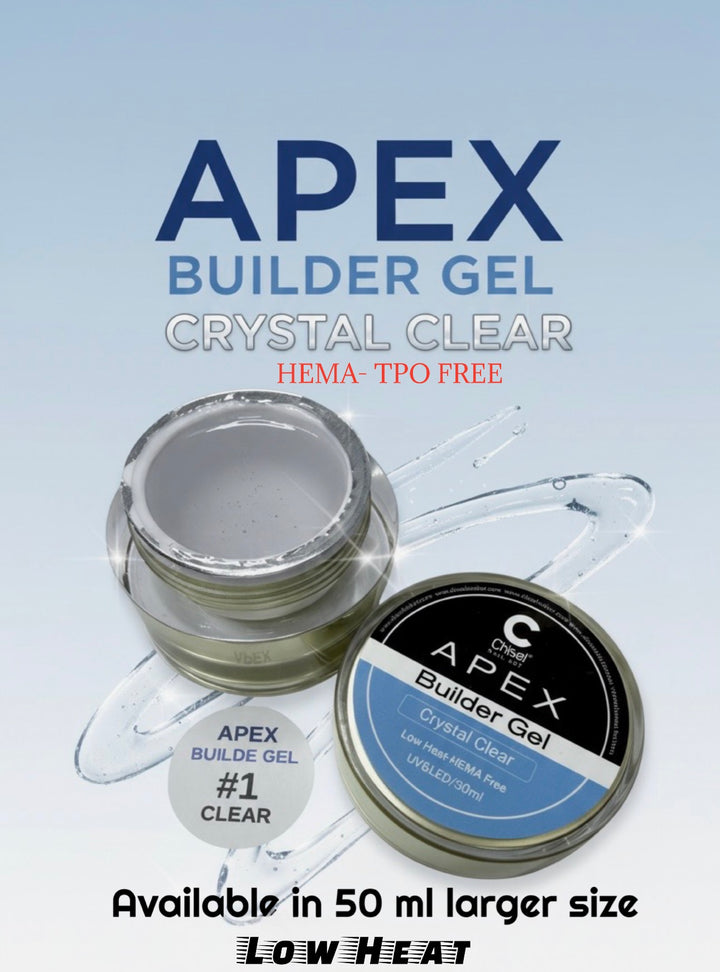 Chisel Apex Builder Gel Clear