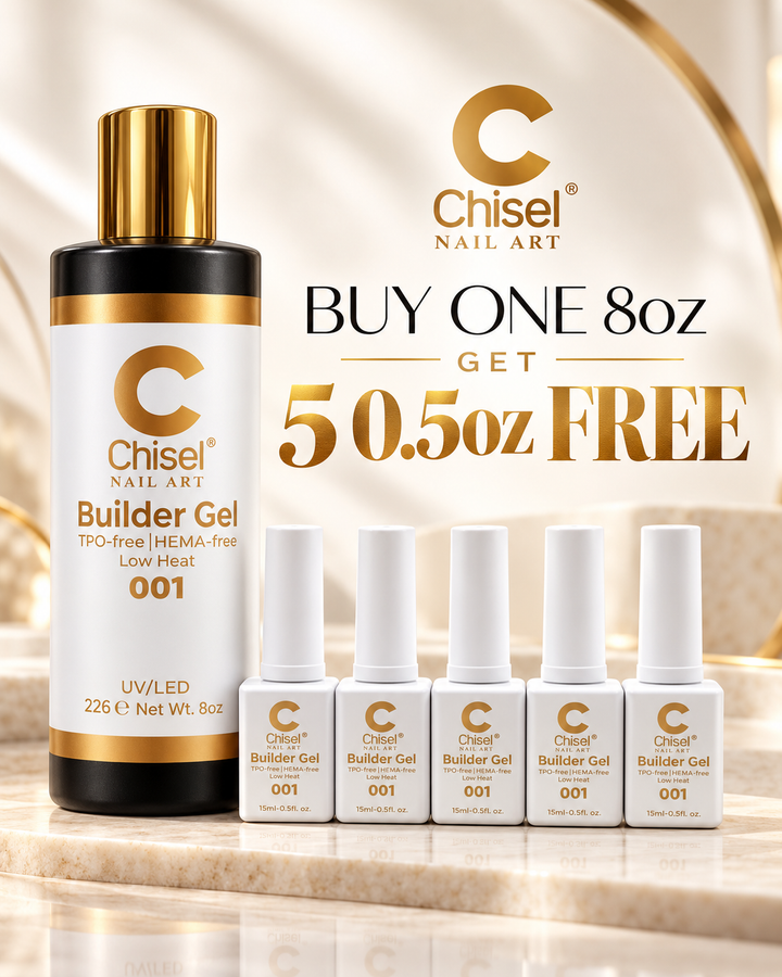 Chisel Builder Gel Biab Clear 8oz