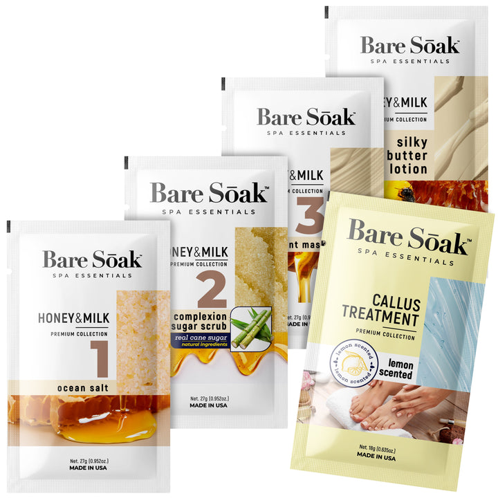 Bare Soak 5 Step - Honey & Milk (50 Kits)