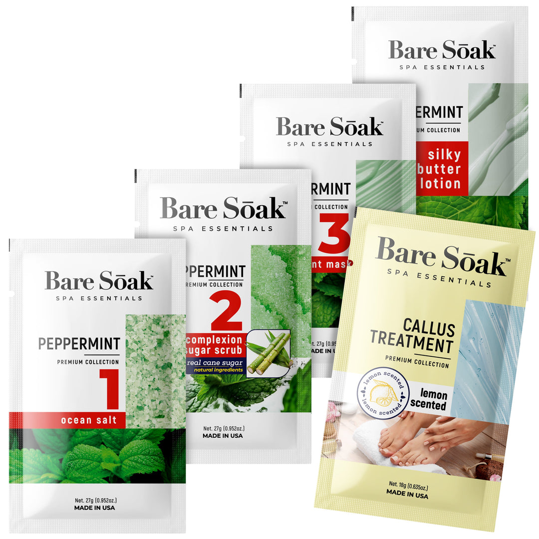 Bare Soak 5 Step - Peppermint (50 Kits)